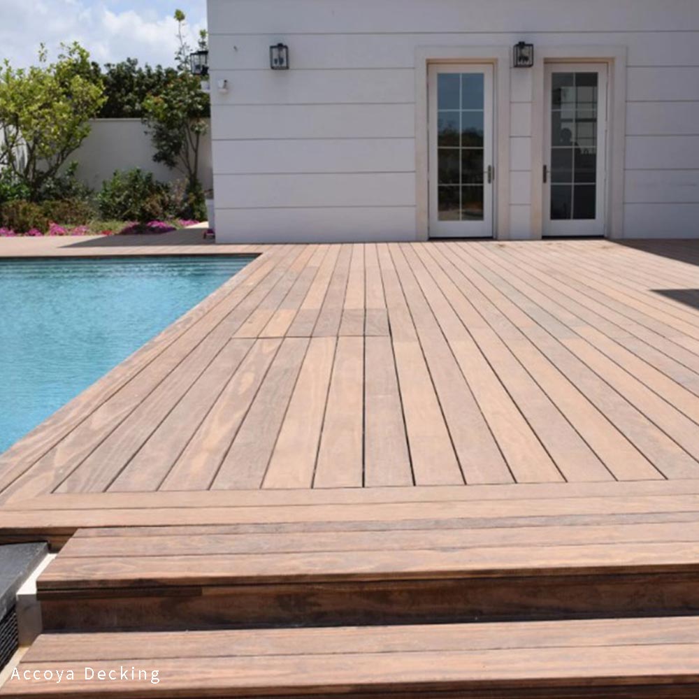 image of Accoya decking & lumber from Pacific American Lumber